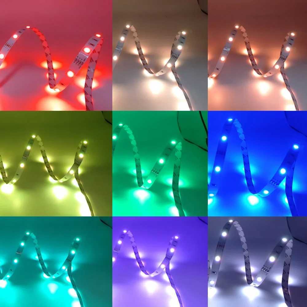 Rgb Led Strip 5V Wifi Bluetooth Remote App Control Usb Smart Led Tape Lamp 5050 Smd Flexible Led Ribbon 1-30M Led Light For Room W251112