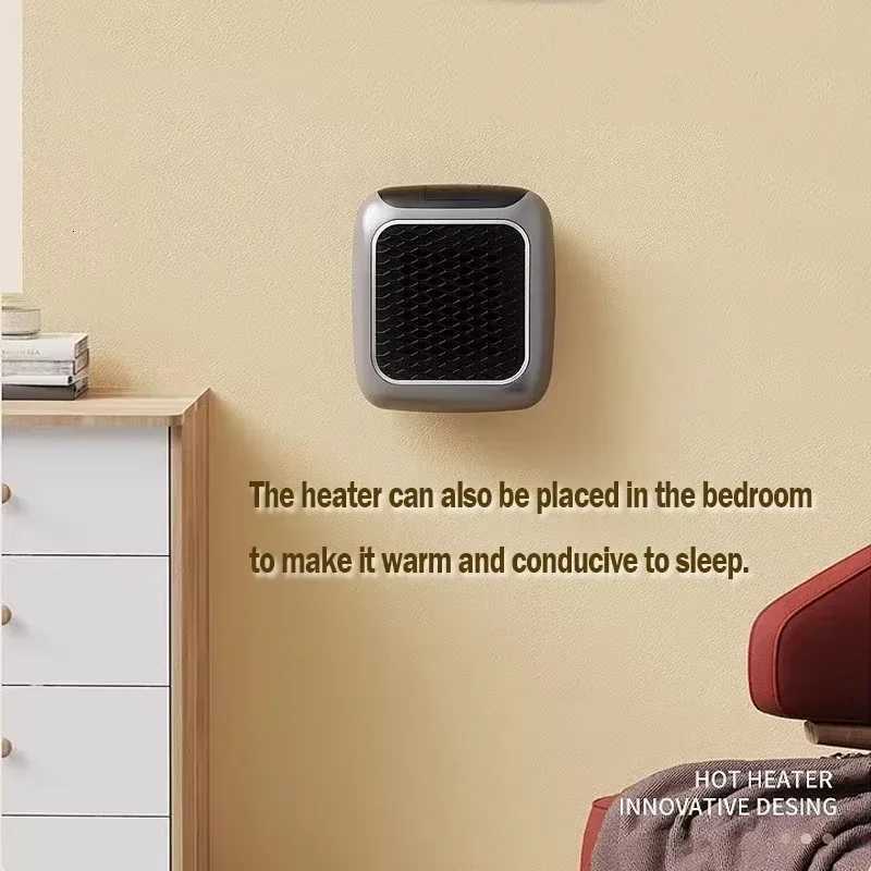 Portable Electric Heater EU Small Solar Energy Saving Fast Heating Bedroom Heater Home Use Warming Device Compact Size Y251113