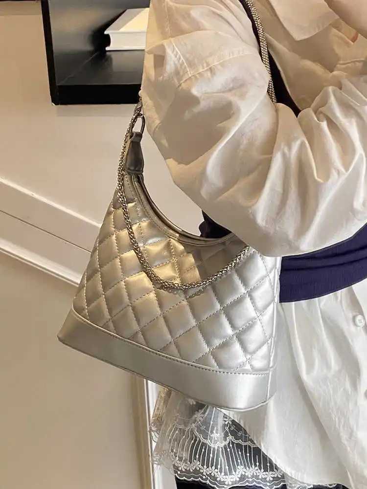 High-grade Diamond Lattice Handbags For Women New Versatile Temperament Commute Crossbody Bags Elegant PU One Shoulder BagsW251112