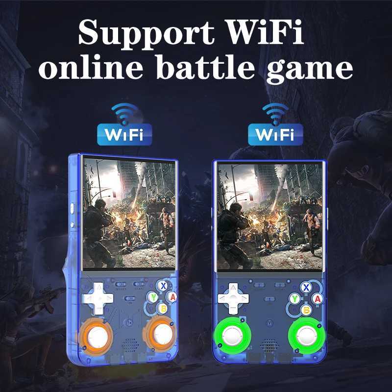 New Arrival R36 Ultra Game Console 64G 128G 40inch I Screen for Adult Kids Game Player Handheld Video Game Consoles PortableW251113