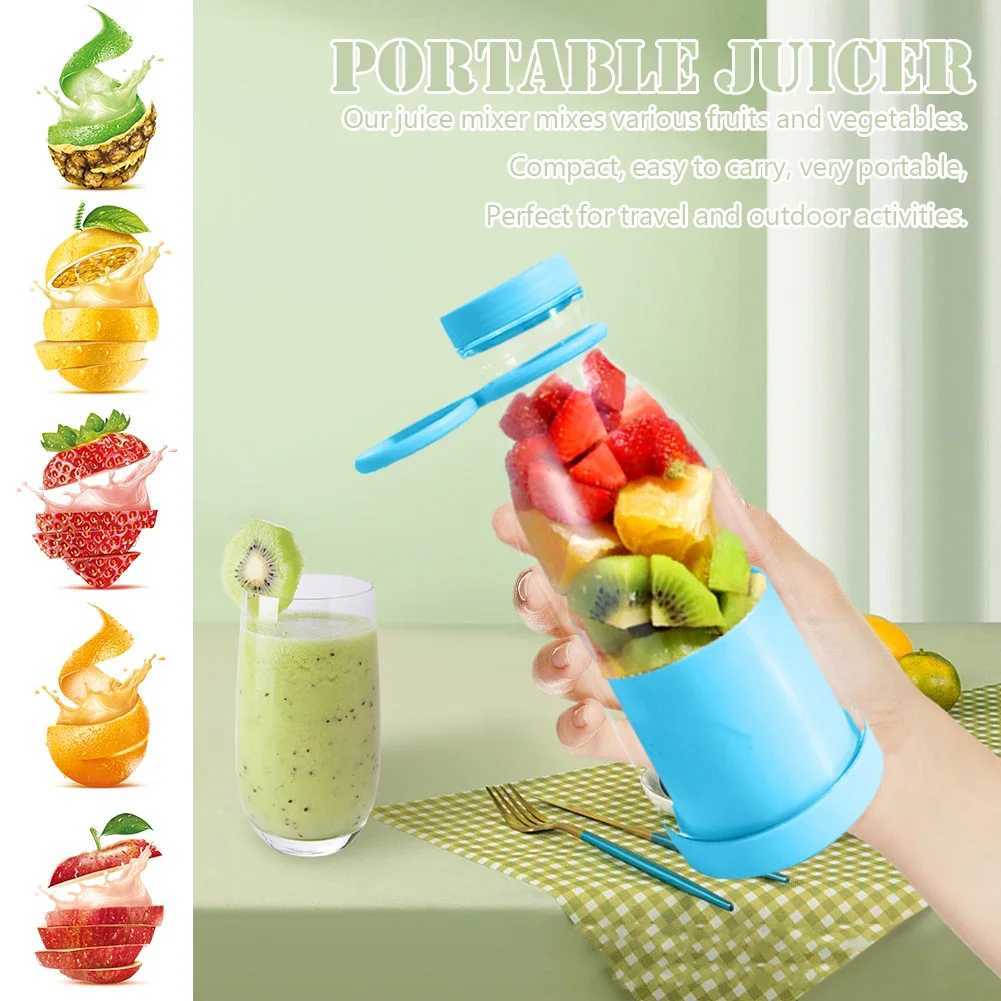 Electric Fruit Juicer Cup 380ml/420ml USB Rechargeable Portable Blender Juice Maker Machine Bottle Smoothie Juicer Machine C251113