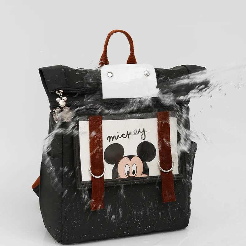 Disney Baby Diaper Bag Moms Travel Cart Baby Diaper Backpack Large Capacity Mom Care BagXJ250412