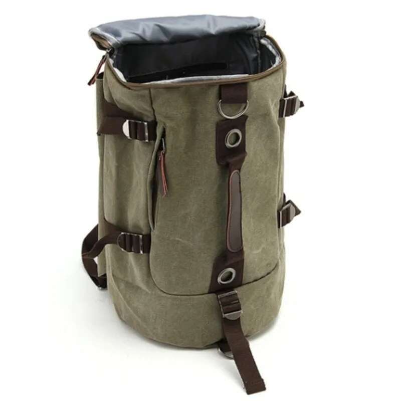 New Travel Mountaineering Men Camping Backpack Hiking Outdoor Sports Bucket Round Trekking Rucksack Traveg Bag