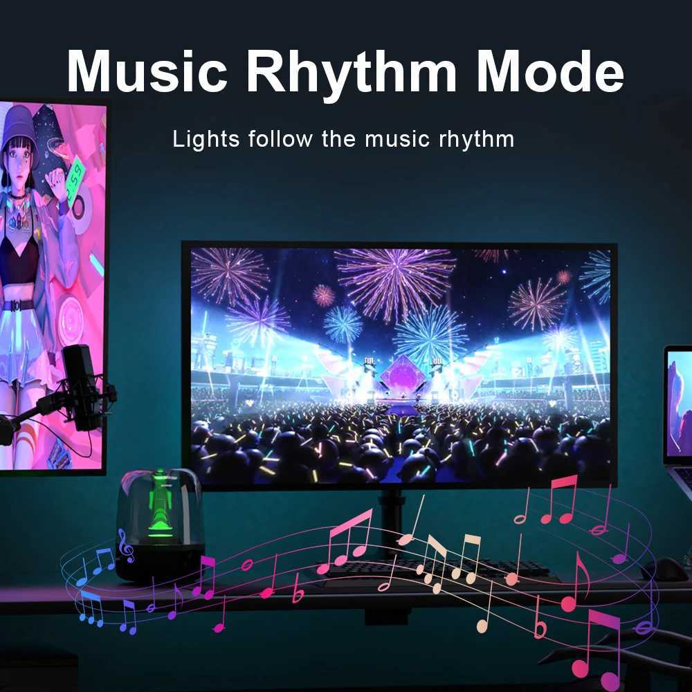 Smart Ambient TV Lighting PC Display Sync LED Strip Monitor Backlight DIY Party Atmosphere Light Sync Decor Lamp Game Holiday W251112