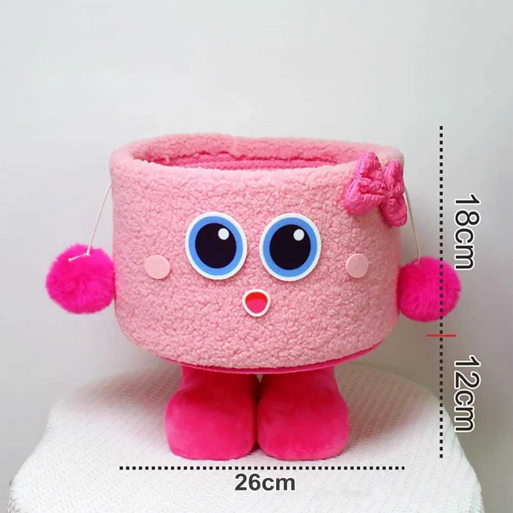 Cartoon Storage Basket with E Legs Large Capacity Cartoon Storage Box Vibrant Color Able Storage Box He Organizer Y251112