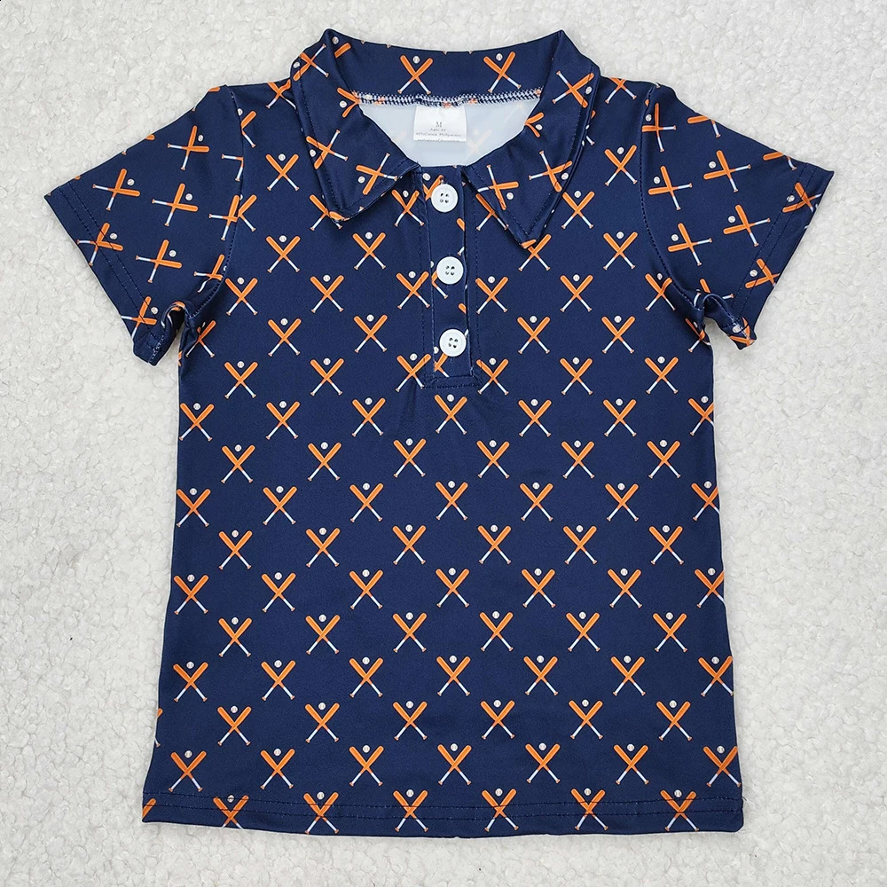 Fashion Baby Boys Clothes Duck Stripe Buttons Tee Shirts Tops Spring Boutique Kids Clothes Toddler Boys Pullovers Tops 250411