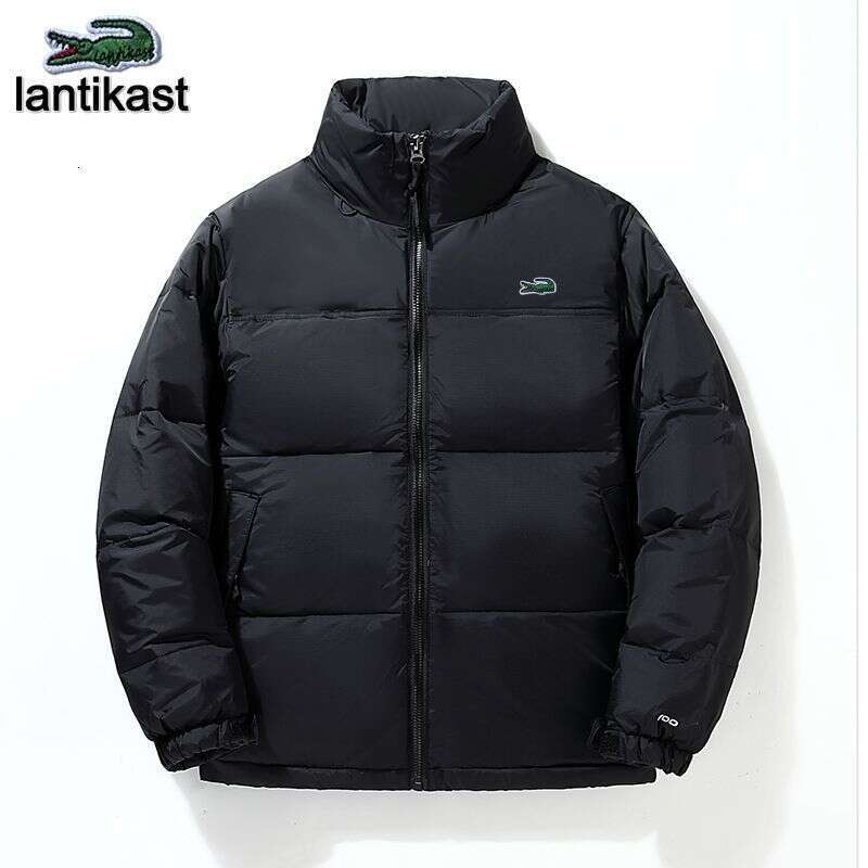 Noble designer hoodie Crocodile LANTI KAST Ultra-Lightweight Down Jacket Short Style Autumn Winter New Stand Collar Casual Warm Men's Coat Women 