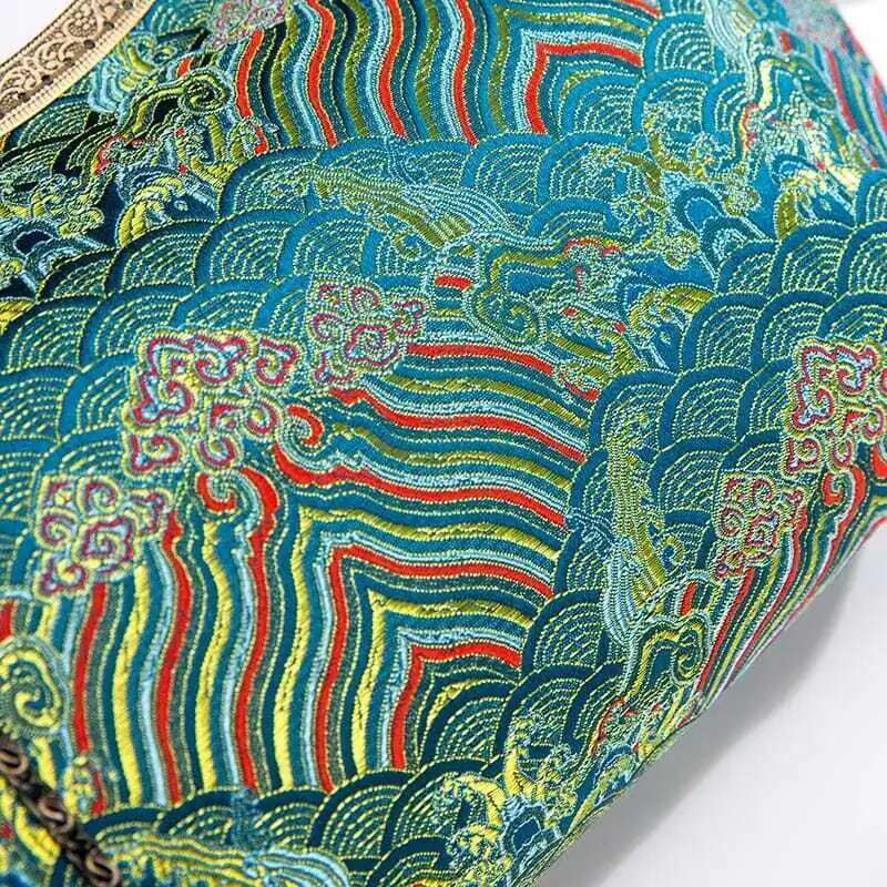 NEW Vintage Green Palace Wers Women Original Handmade Bag Shell Lock Bags Tote Women's Handbags Purses Chain Strap