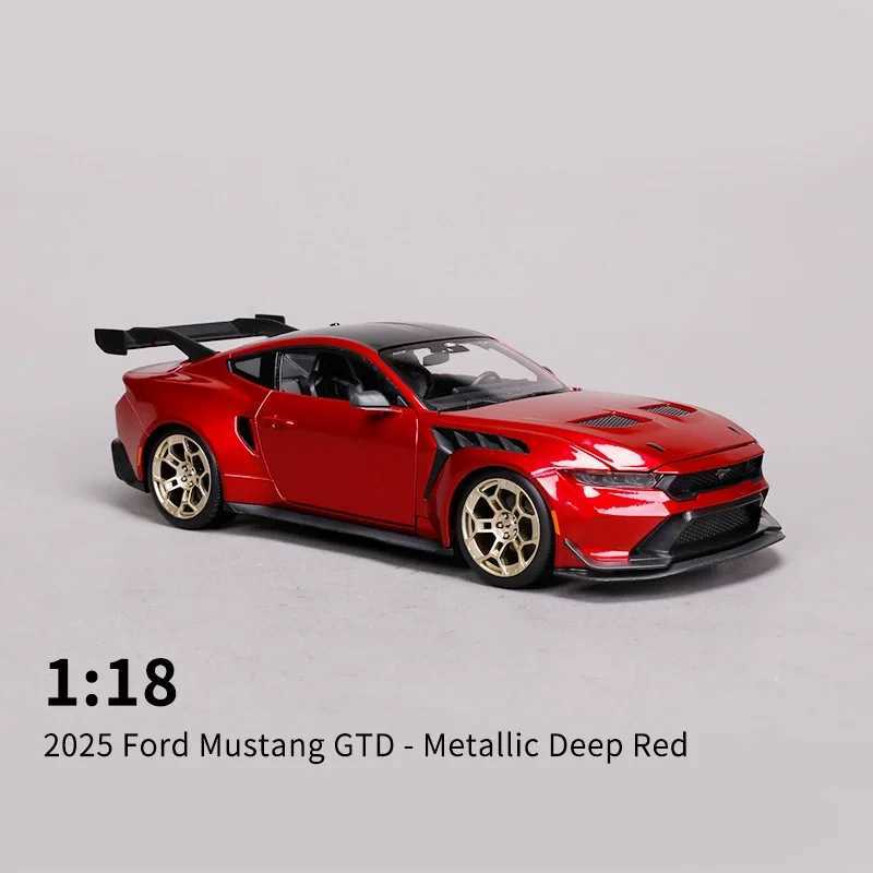 New Stock Maisto 118 2025 Ford Mustang Gtd Series Simulation Alloy Car Model Customized ChildrenS Toy Collection Gift Ornament C251112