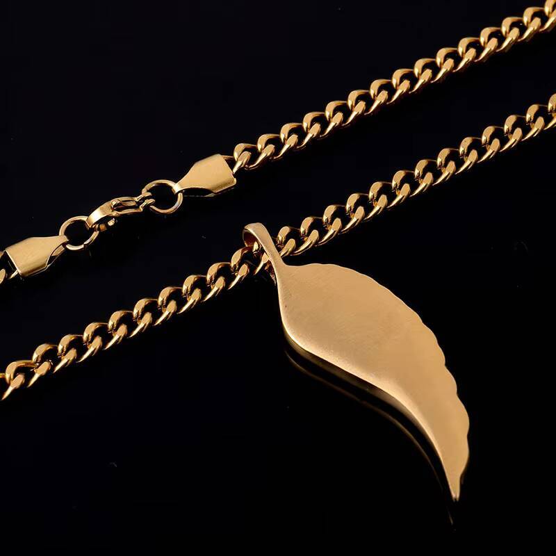 Twinkle Jewelrys Custom Hip Hop 925 Silver Yellow Gold Plated Moissanite Diamond Pendant Exquisite Leaf Shape Design Women Men