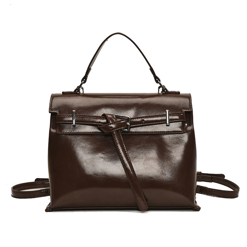 2025S Designer Women S Bag Luxury Crossbody New Trendy Single Shoulder Backpack Versatile Large Capacity Western Style Handheld Women S Bag