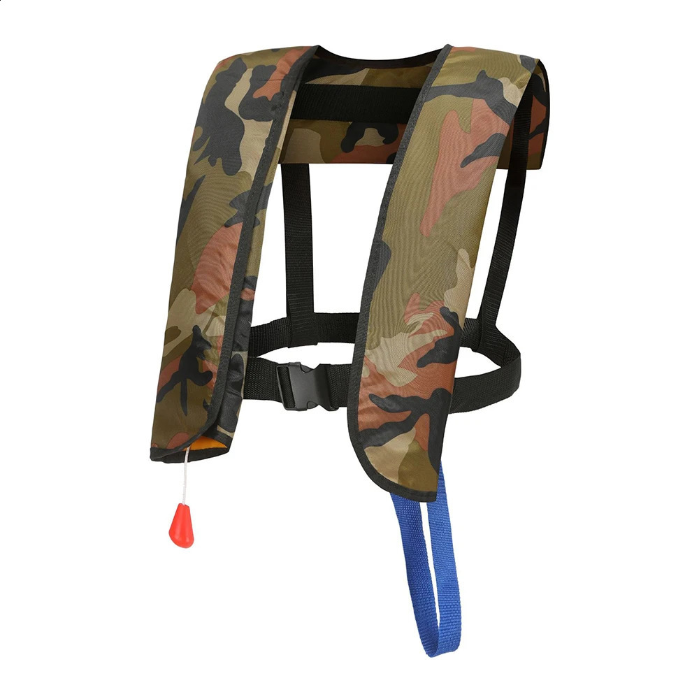Automatic Inflatable Life Jacket for Adult Portable Survival Jacket Professional Swimming Vest Water Sports Swimwear 250411