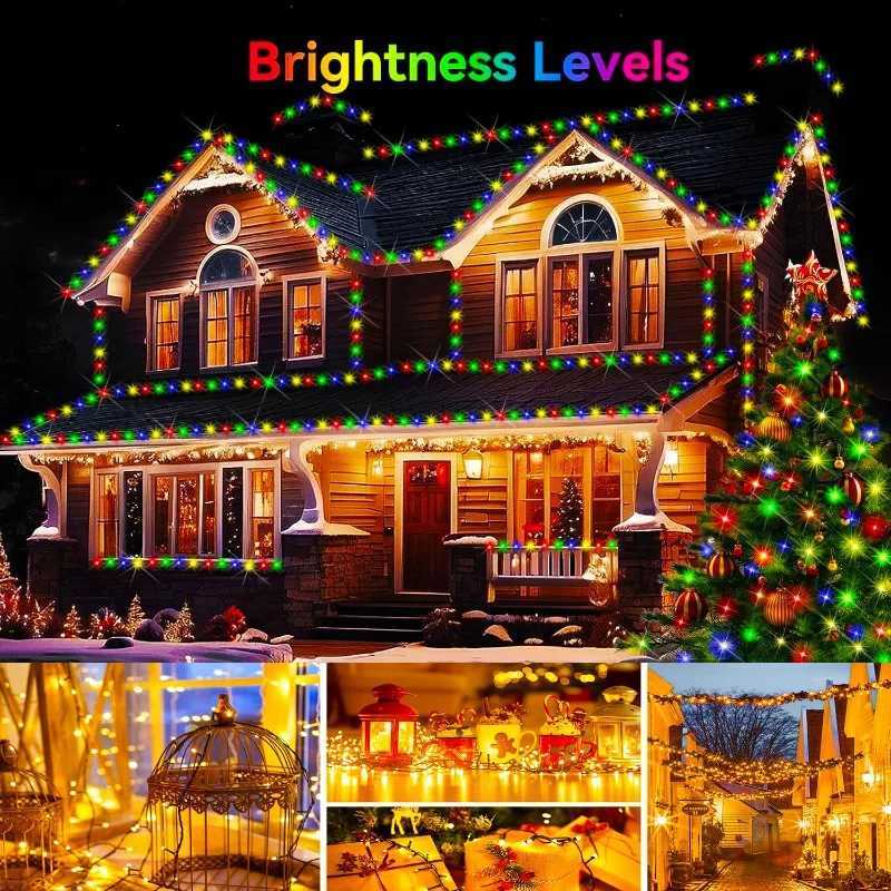 Solar String Lights Outdoor Garden LED Lights Solar Powered Waterproof Solar Fairy Lights for Patio Yard Wedding Christmas Party M251113