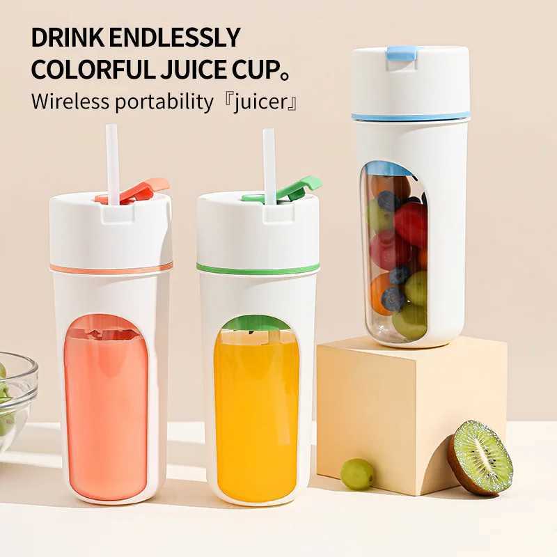 480ML Portable Juicer Blender Electric Orange Lemon Fruit Squeezer Extractor Mini Lemon Juicer Fruit Press Machine C251113