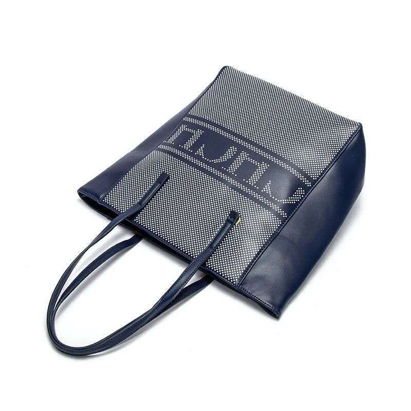 CHHC Fashionable And High-End Women's Commuting Handbag PU Practical Large Capacity Tote Bag