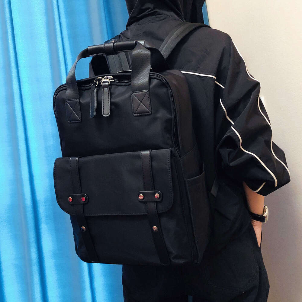 Backpack men's large capacity waterproof computer new fashion travel bag leisure college backpack