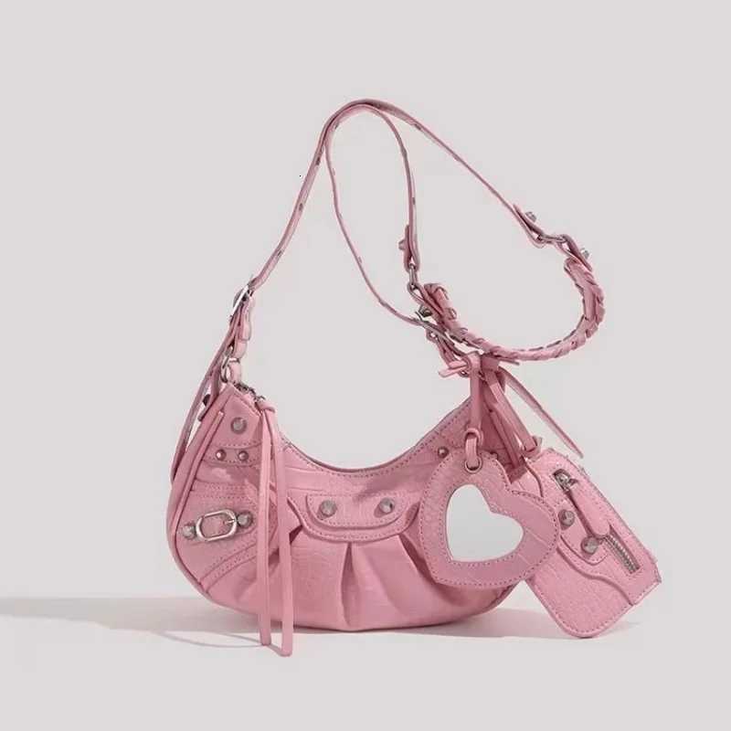 New fashion womens crescent bag personalized fashion shoulder bag trendy crossbody bagXJ251113