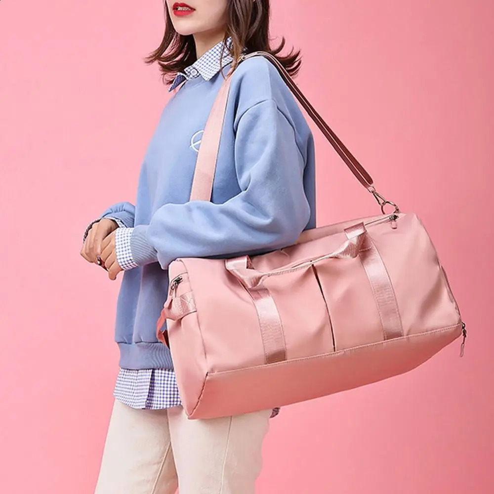 Overnight Weekend Gym Yoga Luggage Bags Women Sport Duffle Bag Travel Handbag250403