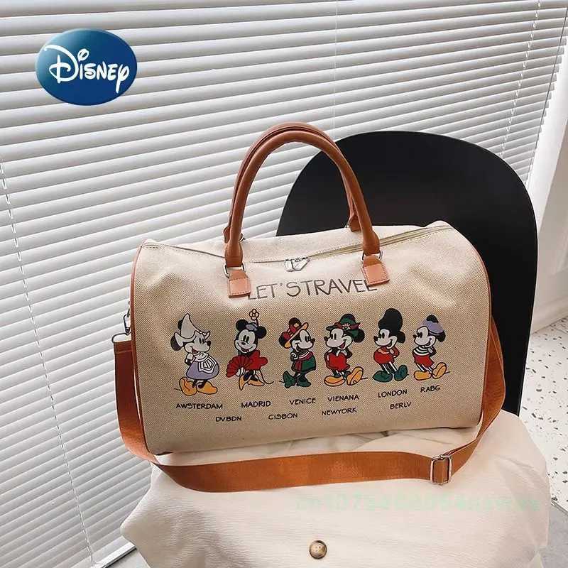 Disney Mickeys new dial bag handbag luxury brand dial bag cross body bag cartoon portable travel handbag large capacityXJ250412