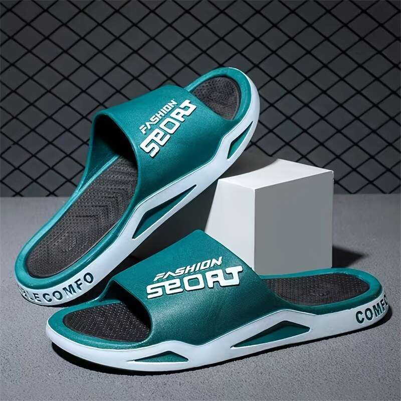 Men's slippers sandals designer Trendy Comfortable Open Toe PVC Slipper Breathable Non-slip Slippers For Indoor Outdoor Beach Gym All Seasons