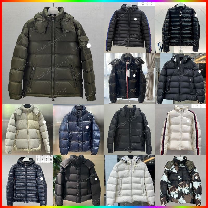 Mens Embroidered Badge Stand Collar Mens Designer Down Parkas Mens Coat Sweater Lightweight Women Jacket Sweater Winter Puffer Zip up Jackets Body White Duck Puffer