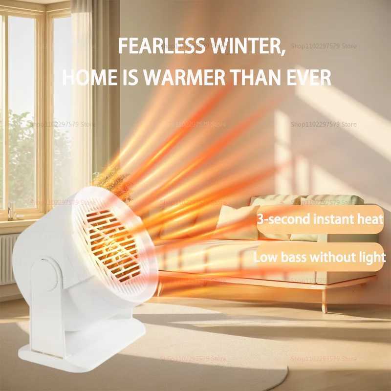 Portable Warm Air Blower Electric Foot Heater Small Space Heater Energy Saving Instant Heating Household Home Office Use Y251113