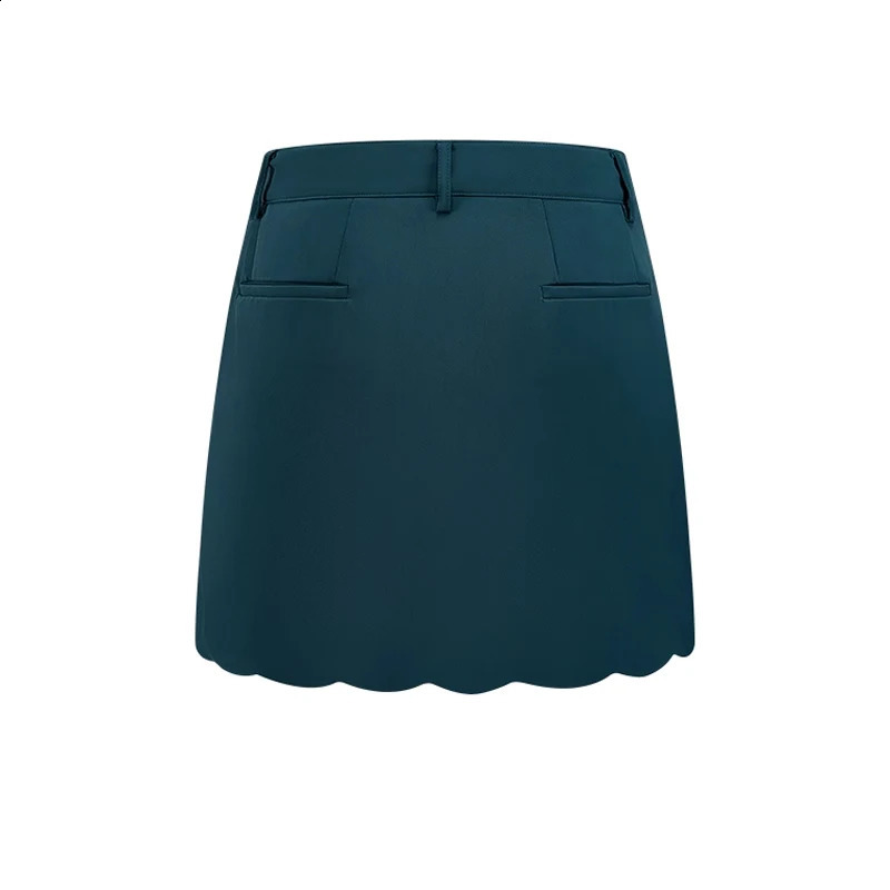 Golf Wear Womens Spring Summer Short Skirt Anti-light Culottes Quick-drying Elastic Fashion Contrasting Color Sports Skort 250411