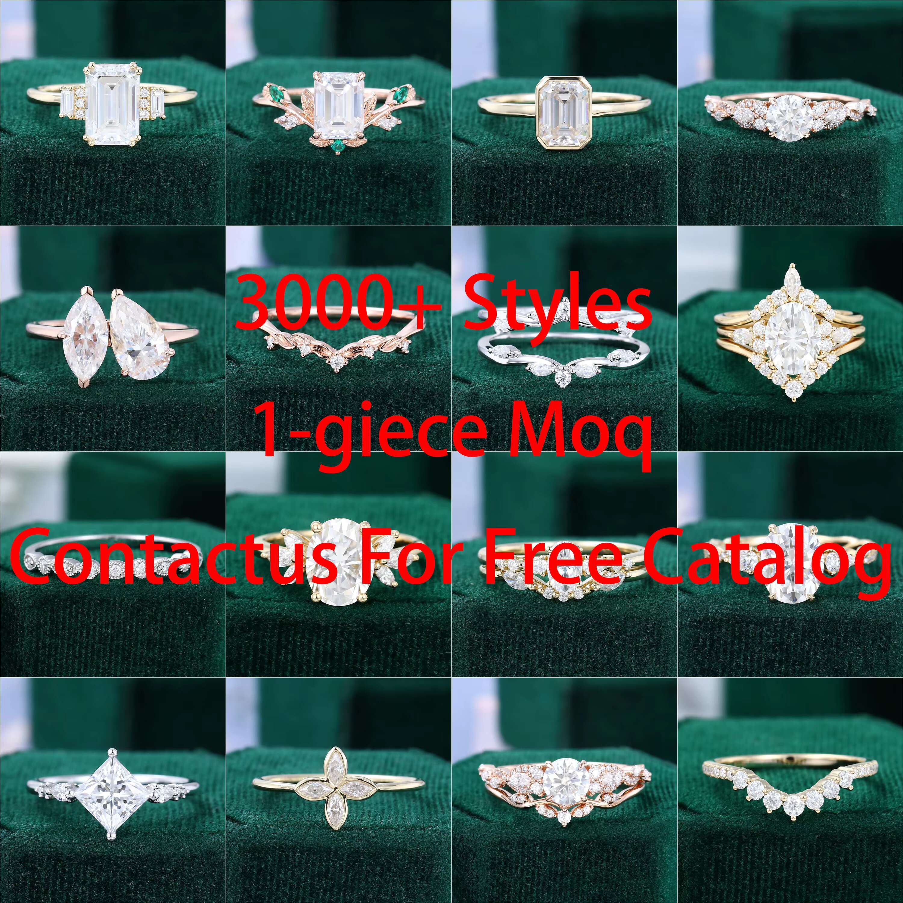 Custom GRA VVs Moissanite Radiant Cut Engagement Ring Gold Plated 925 Sterling Silver Women Men Jewelry 1 3 4 5 Carats