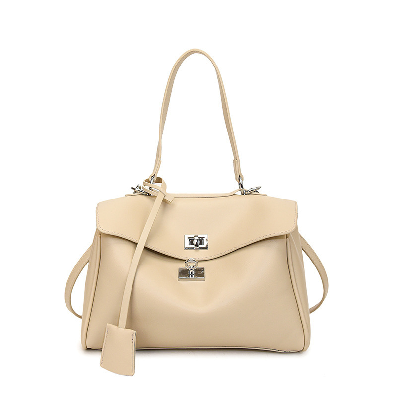 2025S Designer Women S Bag Advanced Texture Kelly Simple Shoulder New Tote Women S Large Capacity Commuter Fashion Underarm Bag