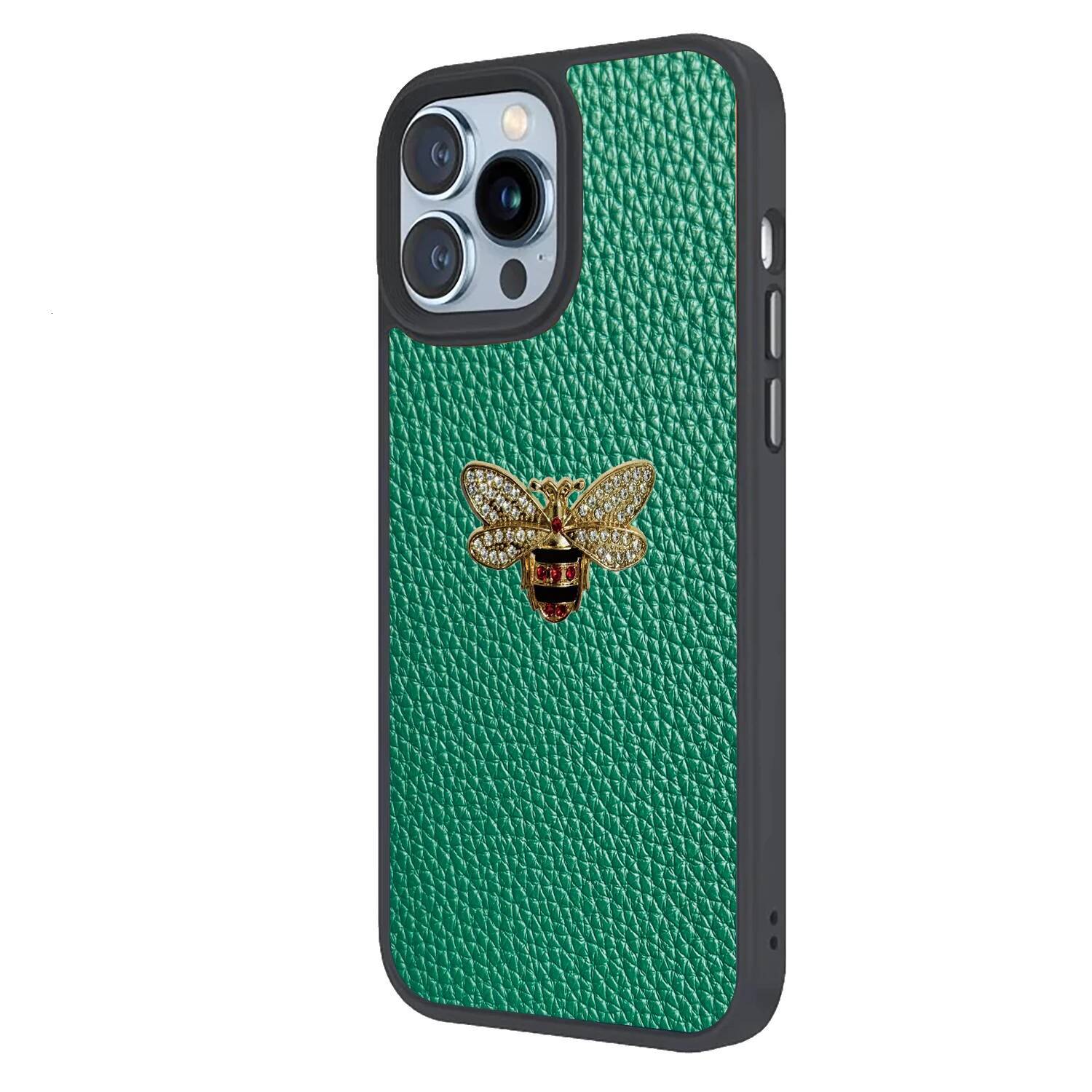 Dia bee All-inclusive PU leather Case for iPhone 16 14 Phone Cover 15 13 12 11 Pro MAX Hard Shockproof Back Funda