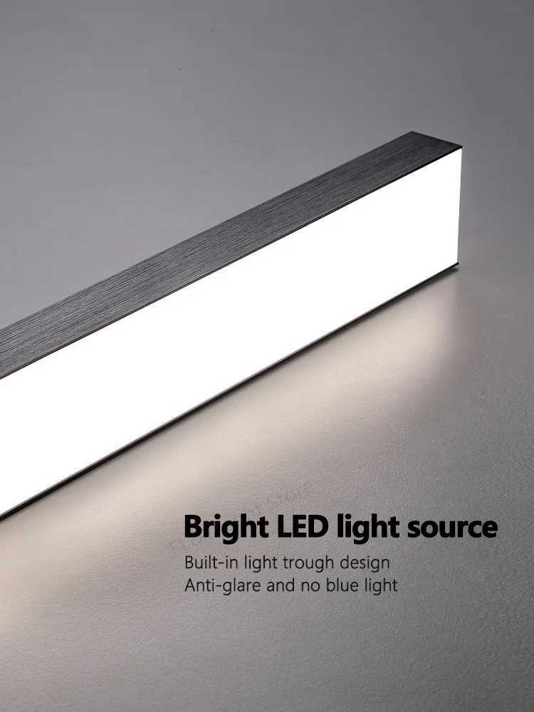 Pendant lights restaurant lights Nordic modern minimalist office long bar dining room chandeliers kitchen lamps LED Chandelier W251112