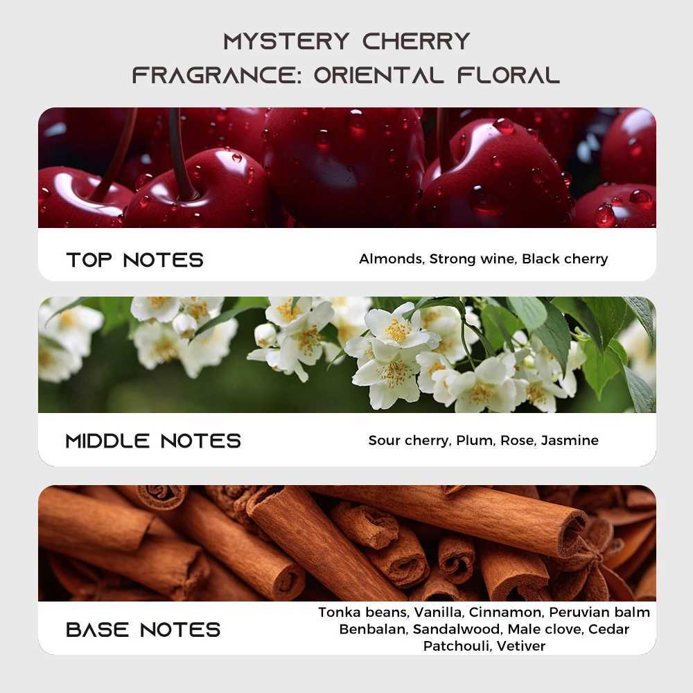 TROVEZ Mystery Cherry 100ml Perfume Long-lasting Fragrance Floral Oriental Tone Unisex Perfume Scent Gifts Body Spray PerfumesT251113