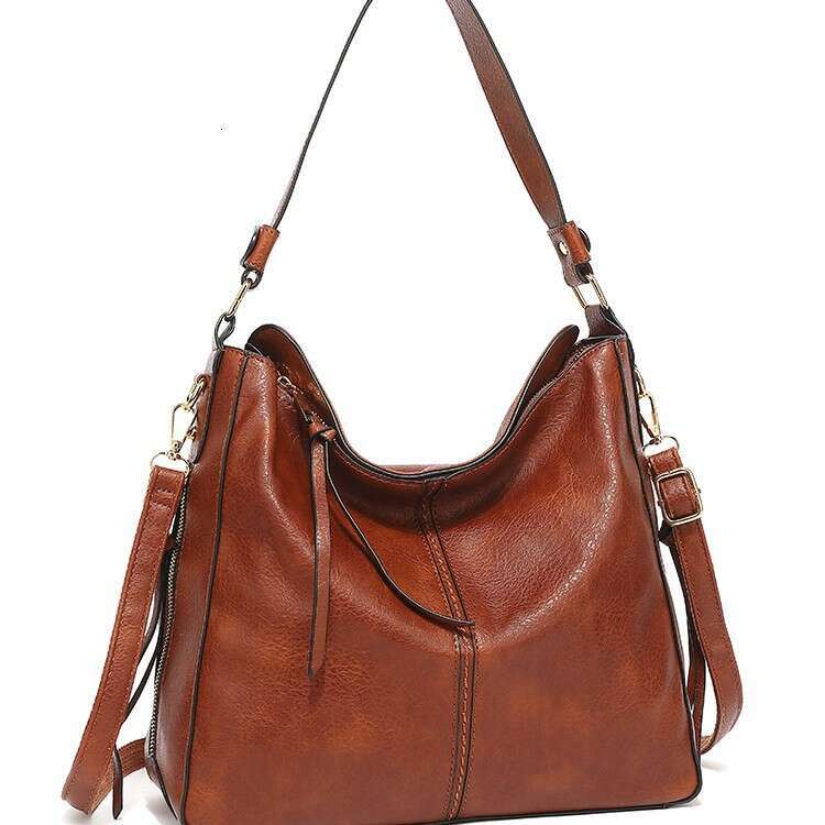 2025 New Single Shoulder Simplified Diagonal Stray Korean Handheld Women's Tote Big Bag