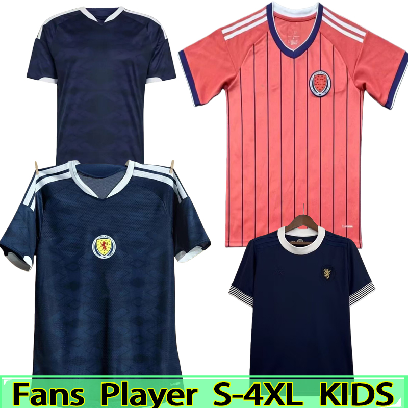 2026 scotland football shirt Soccer Jerseys ROBERTSON McTominay McGREGOR SHANKLAND MCGREGOR Home maillot goalkeeper men kids kits set Training 4XL