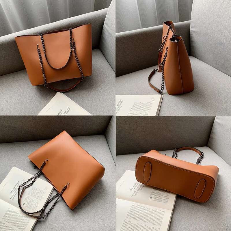 Casual Handbags Women Bags Designer Chain Shoulder Famous Brand Leather Ladies Handbag Large Capacity Tote Bag Sac A Main