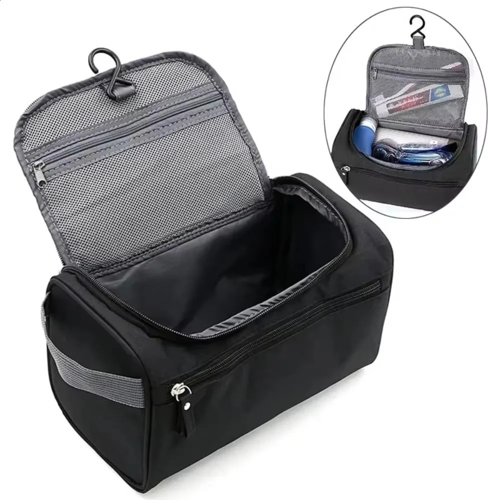 Travel Makeup Bag Waterproof Makeup Organizer Makeup Box Laundry Bag Zipper Storage Bag Mens Beauty Bag 250410