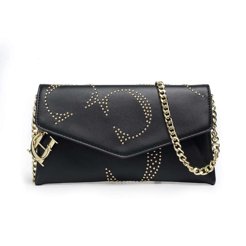 CHHC Popular Chain Lock Crossbody Long Simple Mobile Wallet Women's Single Shoulder Small Square Bag