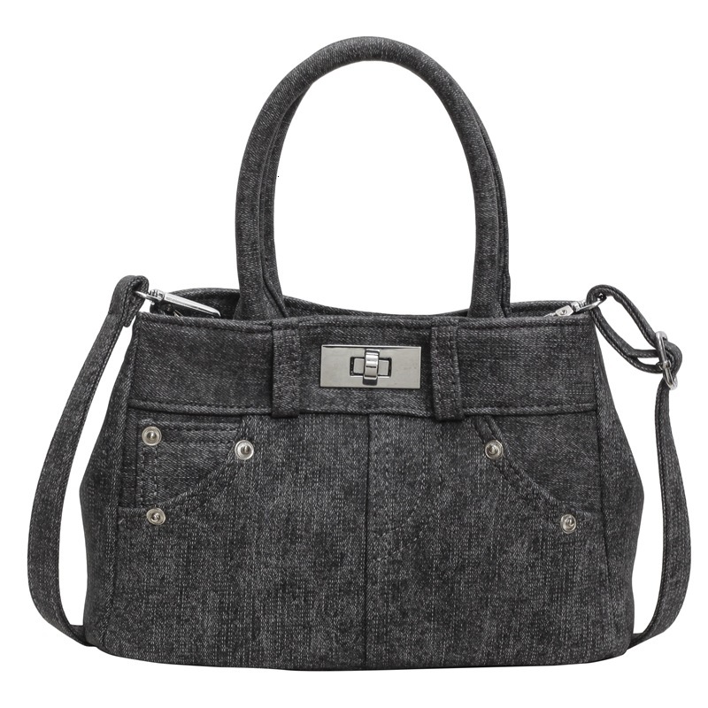 2025S Designer Women S Bag Casual And Versatile Denim Small For Women New Trendy Fashion Single Shoulder Crossbody Bag Popular Niche Handbag