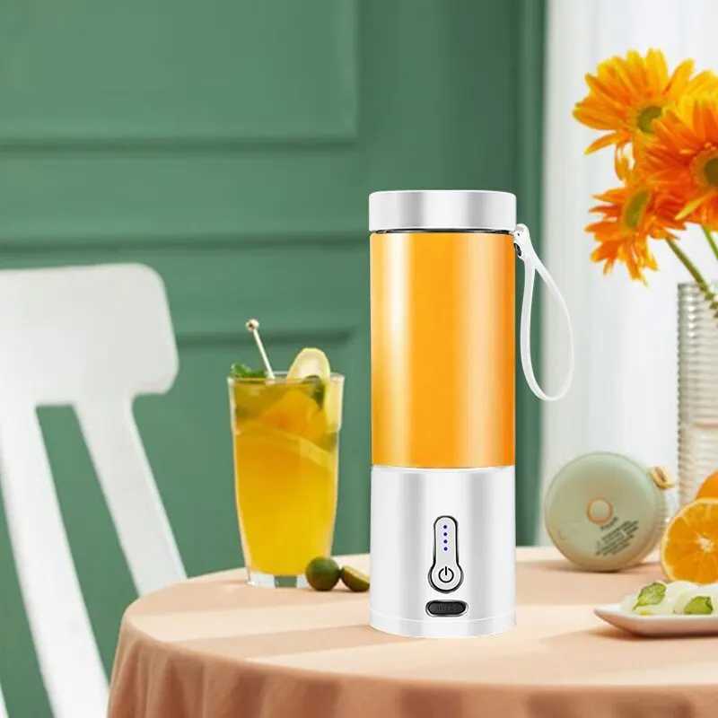 530ML Powerful Portable Blender for Smoothies Shakes USB Rechargeable Food Processor Fruit Mixer Machine Mini Juicer Blender Cup C251113