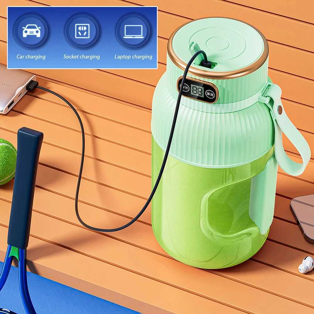 Fruit Juicer Cup Portable Electric Fruit Mixer Stirrng Cup Large Capacity Smoothie Quick Making Bottle Suitable Juice Production C251113
