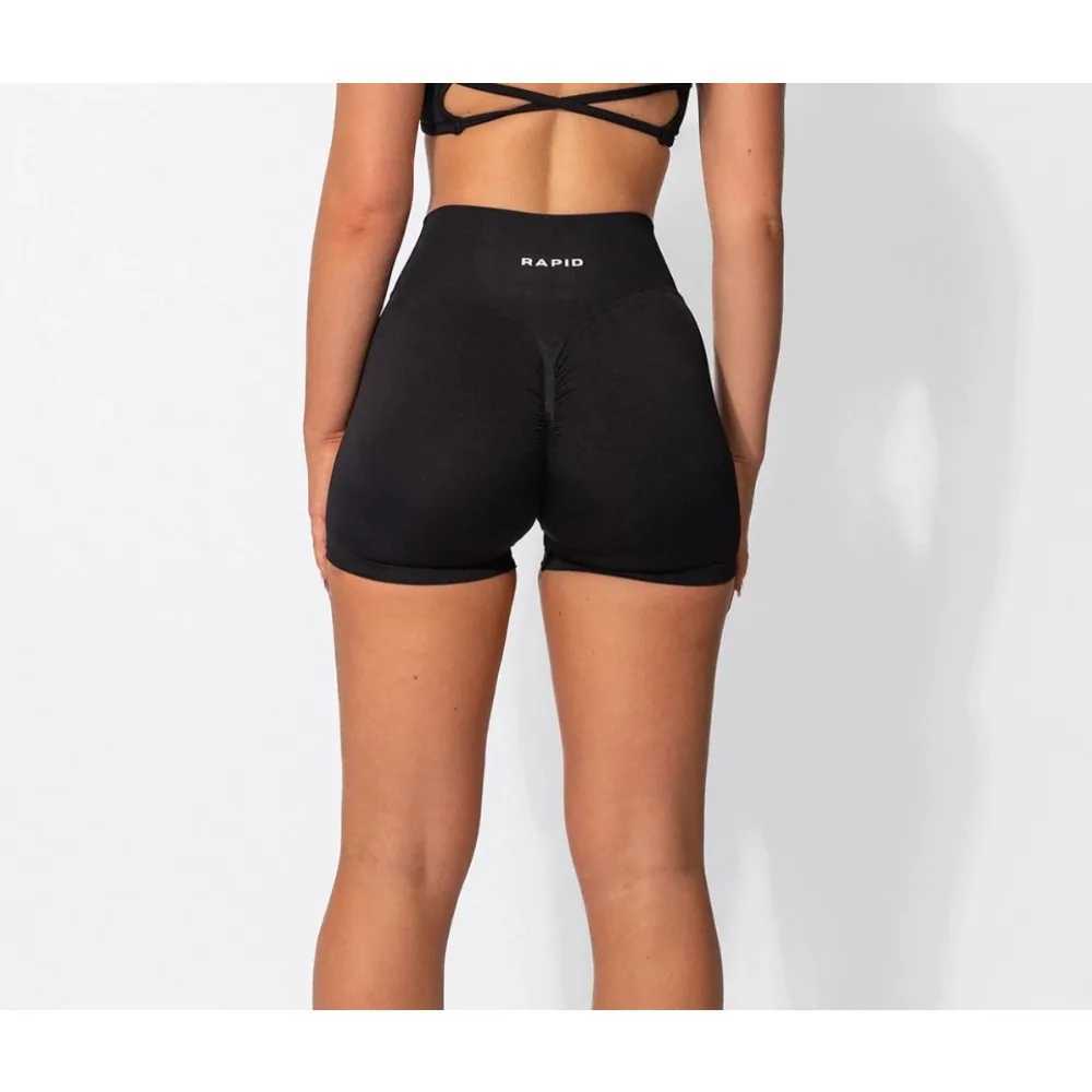 Womens low waisted seamless yoga shorts Scrunch Bum gym shorts exercise bike shorts stretch fitness clothes Y250412