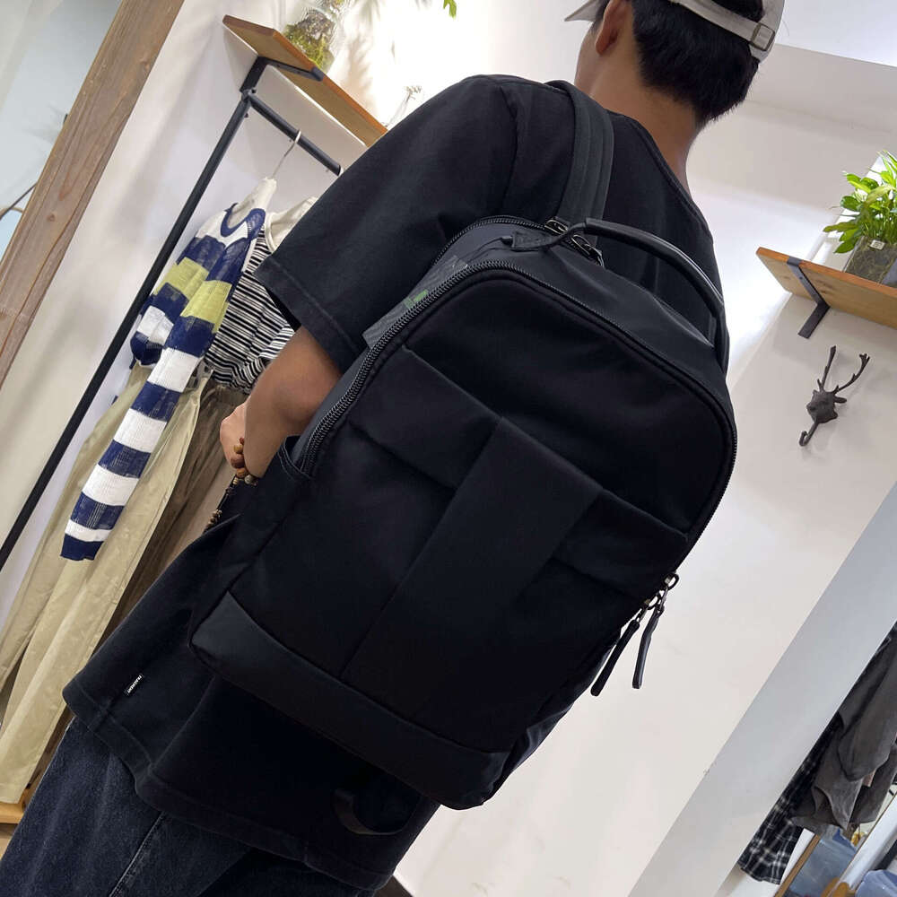 Backpack Travel/Daily/Business/Leisure Men's Double layer Wear resistant and Water repellent Large Capacity Backpack