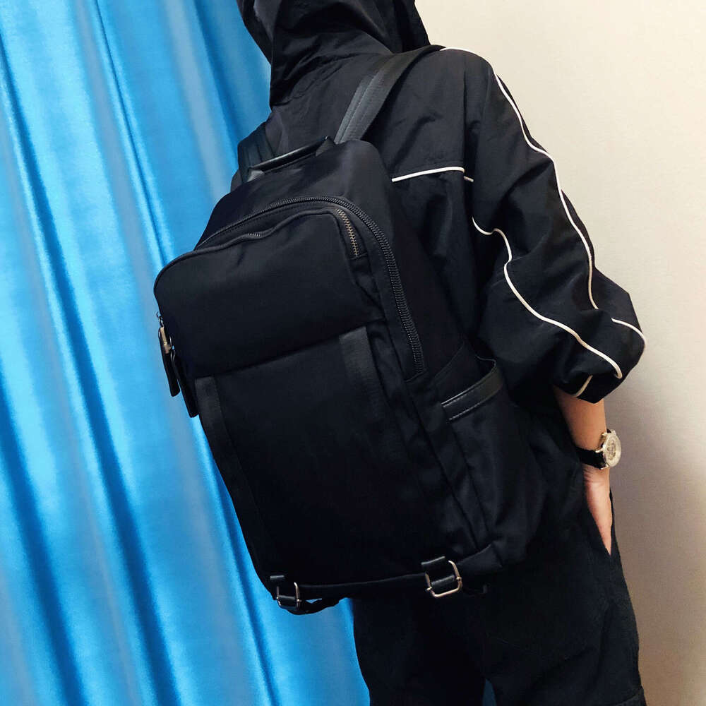 Backpack lightweight functional high-end business casual men's Oxford cloth computer backpack