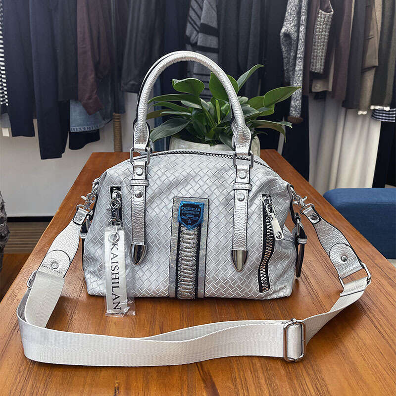 Backpack new versatile large capacity handbag, single shoulder crossbody women's bag, fashionable high-end tote bag