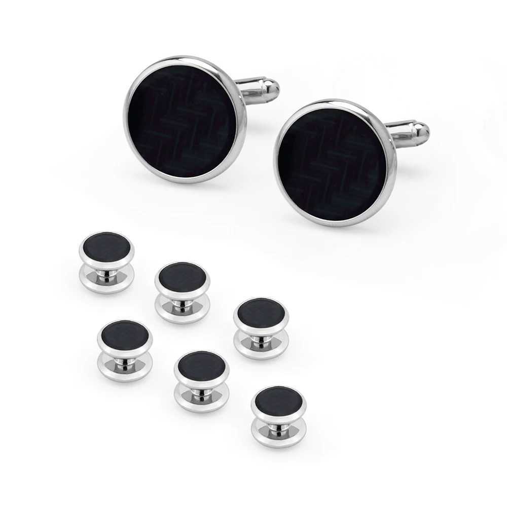 8 classic sea shell copper mens cufflink sleeve screw set luxury French style cufflink party wedding accessoriesT250412
