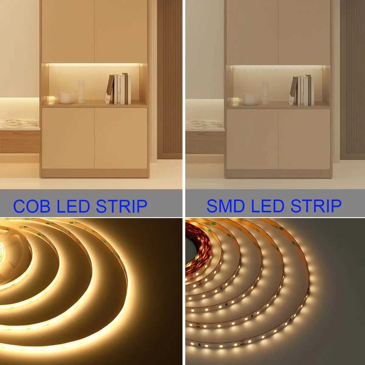 3mm 5mm 8mm Orange Red Amber LED Flexible Strip DC12V 24V 1700k 1800k 1900k Soft Light Tape Cabinet Car Backlight Lights 5m W251112