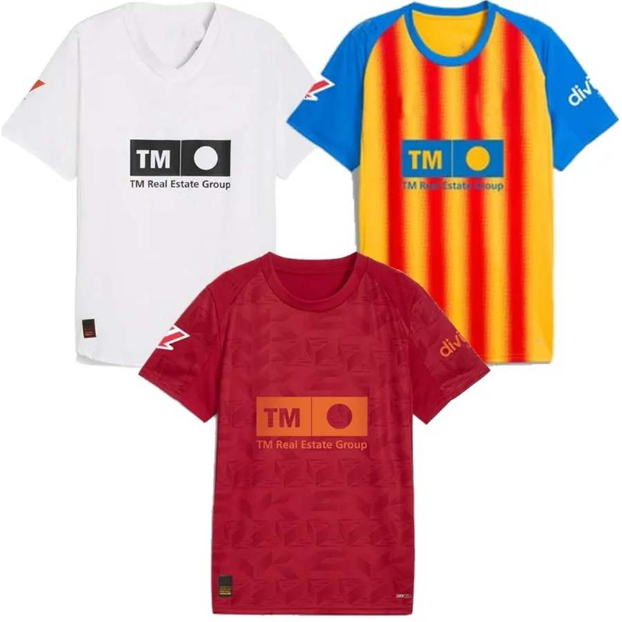 2025 2026 Valencia HUGO DURO Soccer Jerseys GAYA TARREGA JAVI GUERRA BELTRAN A. ALMEIDA SANTAMARIA DIEGO LOPEZ L. RIOJA DANJUMA 25 26 football men kids shirt