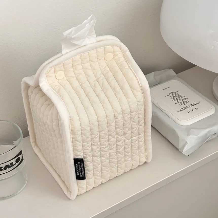 INS Tissue Paper Storage Box Roll Paper Tissue Case Holder Car Napkin Tissue Box Living Ro Table Decor He Organizer Y251112