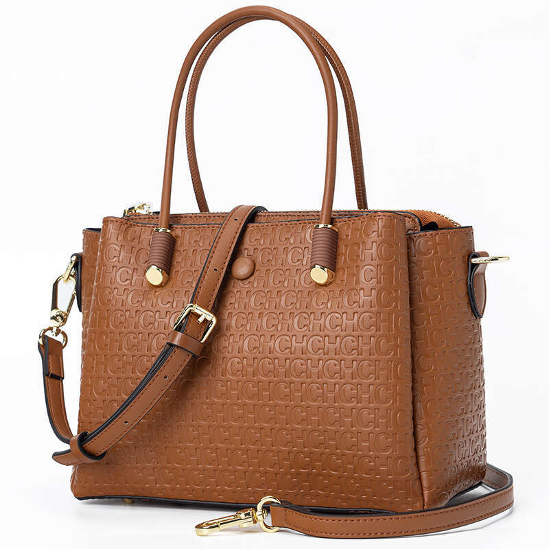 Women's Genuine Leather 2025 New Women's Bag Large Capacity Fashionable Single Shoulder Handbag