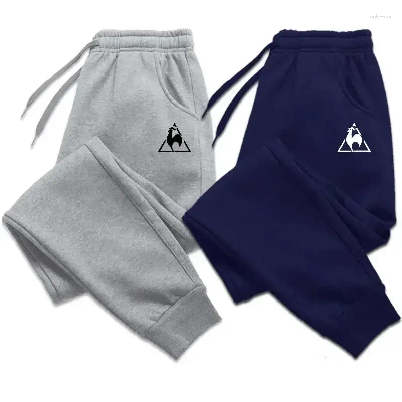 Men's Pants Spring And Autumn Fleece Casual Sports Jogging Sweatpants Harajuku Street S-3XL